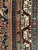 Textile Vintage Persian Bidjar Wide Runner, Hand-Knotted Wool, Geometric Medallion Pattern, Navy & Ivory, 4x14 For Sale - Image 7 of 18