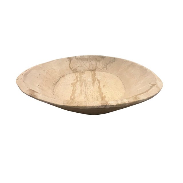Vintage Wooden Parat Bowl For Sale - Image 4 of 5
