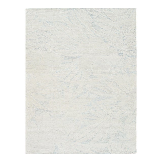 Harmony Ivory Leaf Area Rug- 9' 9'' X 13' 9'' For Sale