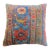 Antique Mahal Border Rug Pillow For Sale