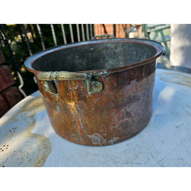 Antique Copper Cauldron, 1890s For Sale - Image 4 of 6