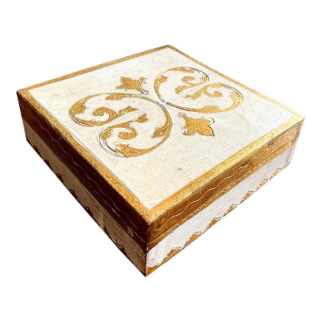 Vintage Florentine Box For Sale