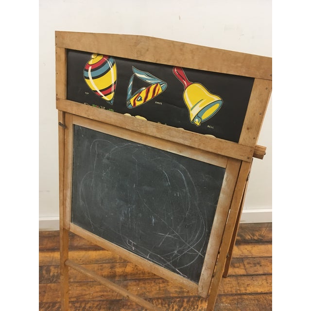 Chalkboard - 1940s Americana Chalkboard on Easel | Chairish