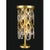 Gold Collection Medea Chandelier in Metal and Crystal by Jago For Sale - Image 8 of 10