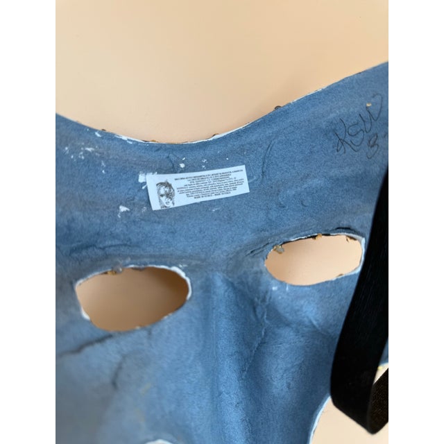Pair of Handmade Venetian Papier-Mâché Masquerade Masks – Italian For Sale - Image 11 of 12