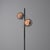 Italian Chromed Steel Floor Lamp with Opaline Glass Shades, 1970s For Sale - Image 6 of 11
