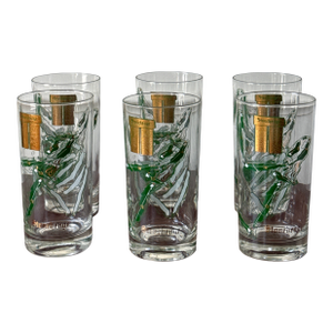 Vintage Stonehenge Golf Course Highball Glasses - Set of 6