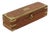 Anglo-Indian Hardwood Pen Box in Brass For Sale