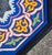 2020s Cobalt Blue Moroccan Hand-Painted Accent Table For Sale - Image 5 of 6