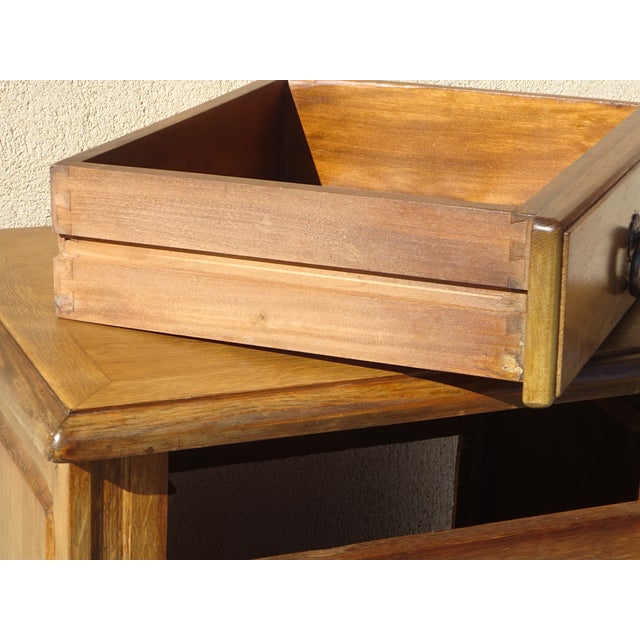 Small Oak One-Door Jam Buffet, 1970s For Sale - Image 6 of 18