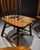 Set of 6 Vintage Windsor Style Farmhouse Wood Dining Chairs For Sale In Miami - Image 6 of 10