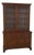 Country Chippendale Hand Crafted Walnut Cupboard For Sale