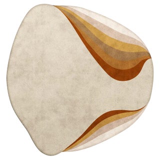 Tapis Shaped #23 Modern Eclectic Rug by TAPIS Studio, 2010s For Sale