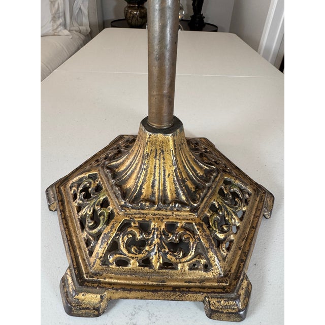 Antique Gothic Revival Ecclesiastical Lantern For Sale - Image 10 of 10