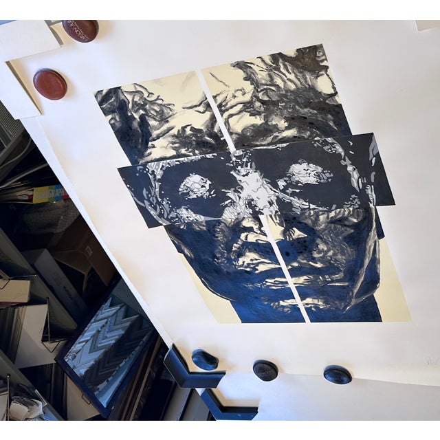 Brutalist 1980s Robert Longo "Solid Vision" For Sale - Image 3 of 7