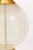 Mid 20th Century Mid 20th Century Threaded Glass Sphere Table Lamp With Handwoven Maria Kipp Shade For Sale - Image 5 of 7