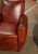 Pair of Early 20th Century French Art Deco Brown Leather Club Armchairs For Sale In Dallas - Image 6 of 9