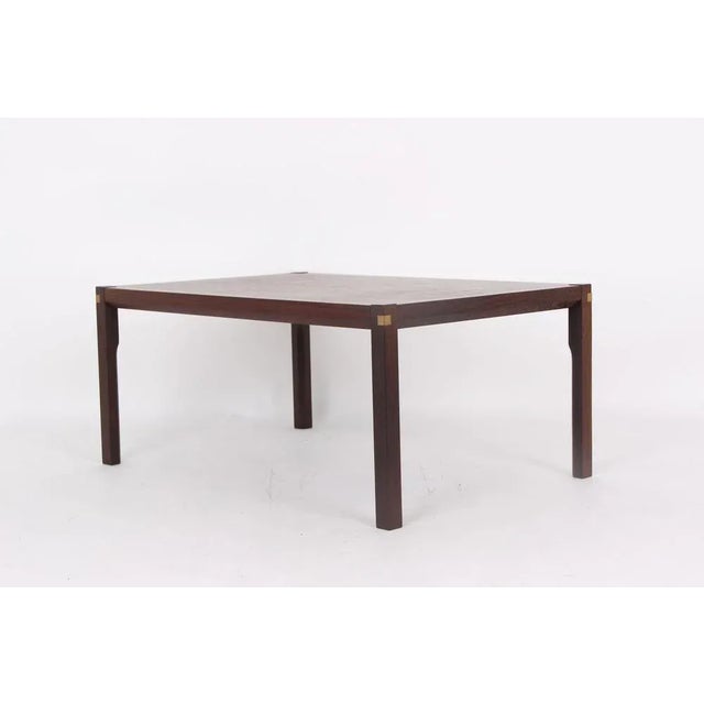 Tranekær Coffee Table in Wenge-End-Wood Mosaic, 1970s For Sale - Image 3 of 9