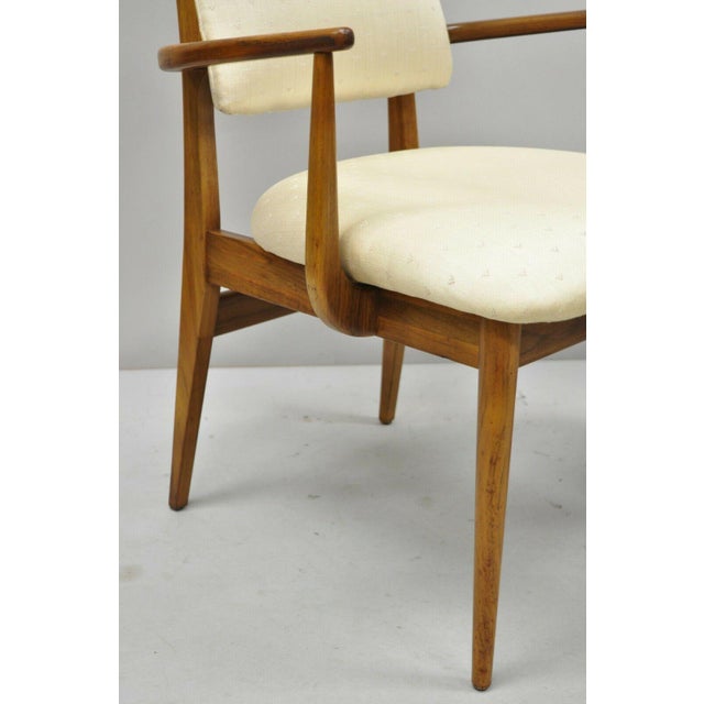 Vintage Century Danish Modern Walnut Upholstered Dining Room Chairs