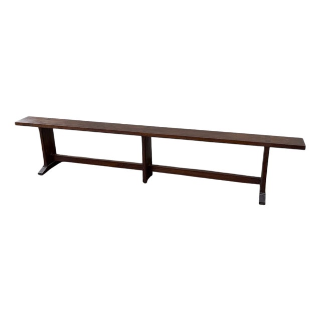 Oak Bench, Early 1900s For Sale