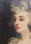 Black 18th/19th Century Portrait Oil on Canvas Painting of a Woman in Gilt Gold Frame For Sale - Image 8 of 17