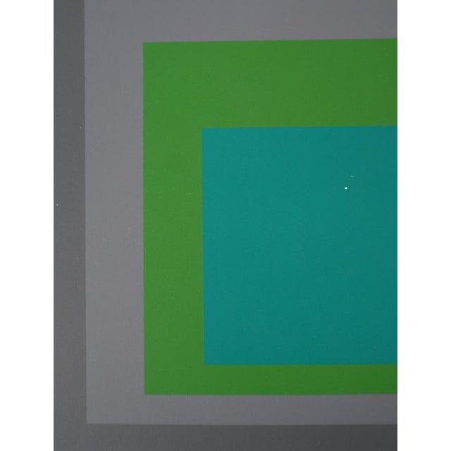 Bauhaus Josef Albers, Homage to the Square, Renewed Hope, Screen Print For Sale - Image 3 of 6