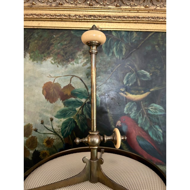 Vintage Chapman Brass Bouillotte Lamp For Sale - Image 9 of 9