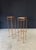 Handcrafted High Pedestal Table Set, 1990s France, Set of 2 For Sale - Image 4 of 18