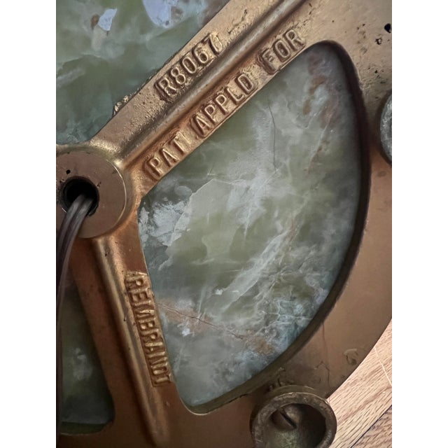 1920s Rembrandt Signed Floor Lamp With Marble Base For Sale - Image 11 of 11