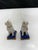 Pair of Rare Ceramic Small Cat Figurines For Sale - Image 4 of 8