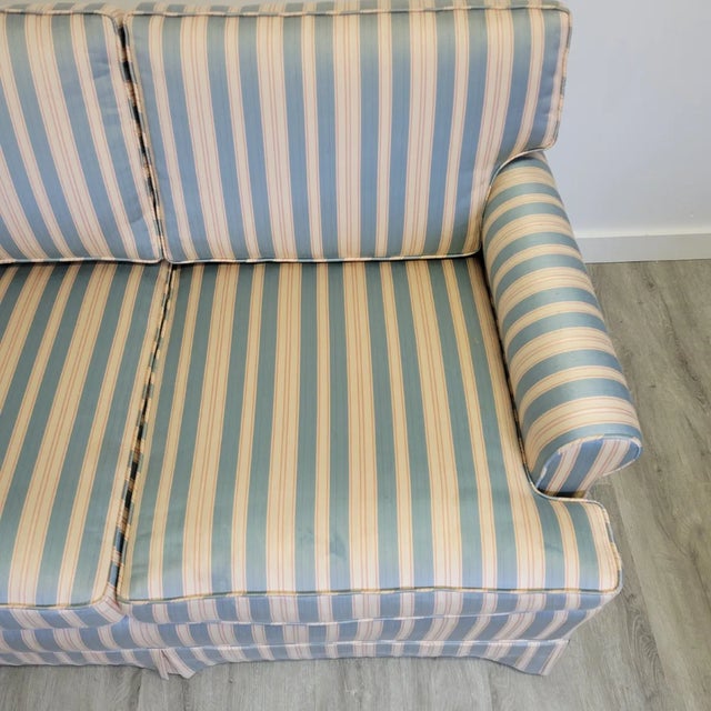 Wood Vintage Petite Loveseat by Walker Furniture Co., High Point Nc For Sale - Image 7 of 12