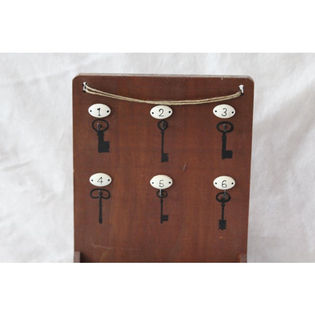 Key Holder Box in Wood and Metal, 2000s For Sale - Image 14 of 18