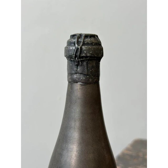 Vintage Art Deco Waldorf Silver Plate Champagne Bottle Cigar Holder/Humidor, Circa 1910-1920s For Sale - Image 9 of 12