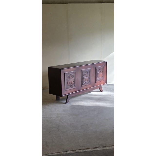 Vintage Elephant Sideboard in Wood For Sale - Image 15 of 15