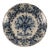 18th Century Delft Dish Porcelain Ax Dutch Delftware Blue and White Dutch Earthenware Collectors Plate For Sale