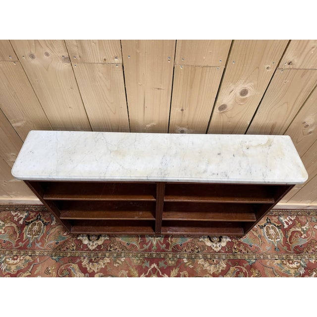 1950s Large Louis XVI Style Bookcase, 1950s For Sale - Image 5 of 7