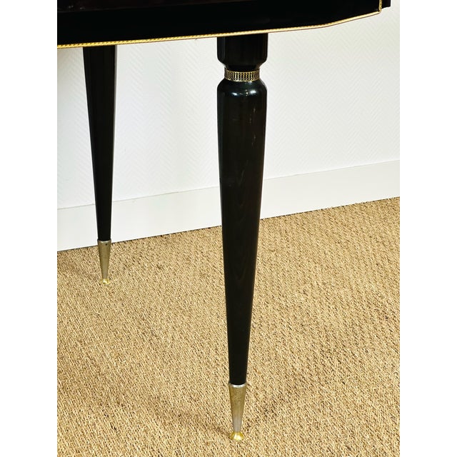 Art Deco Table in Macassar Ebony, 1940s For Sale - Image 18 of 18