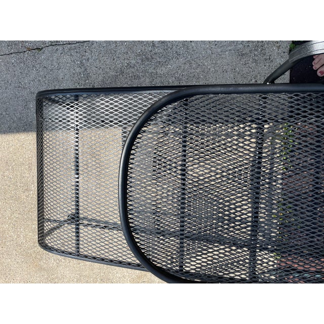 1990s Woodard Valencia Wrought Iron Chaise Lounge, Attributed For Sale - Image 11 of 12