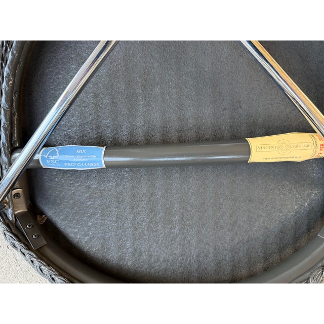 Black Janus Et Cie Barstools For Sale - Image 8 of 11