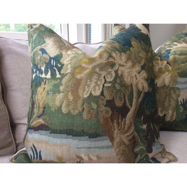 Not Yet Made - Made To Order English Traditional Cowtan and Tout “Richmond” 16" Pillow - Single For Sale - Image 5 of 5