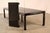 Custom Black Lacquered 12 Foot Extendable Dining Table With Gold Line Inlay For Sale - Image 18 of 18