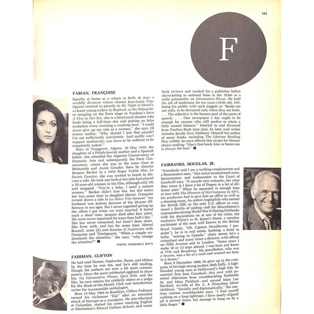 "Celebrity Register" 1973 Blackwell, Earl For Sale - Image 4 of 13