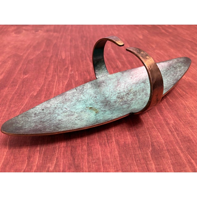 Bronze Bowl by Maurice Ascalon, Pal-Bell, Israel, 1950s For Sale - Image 11 of 11