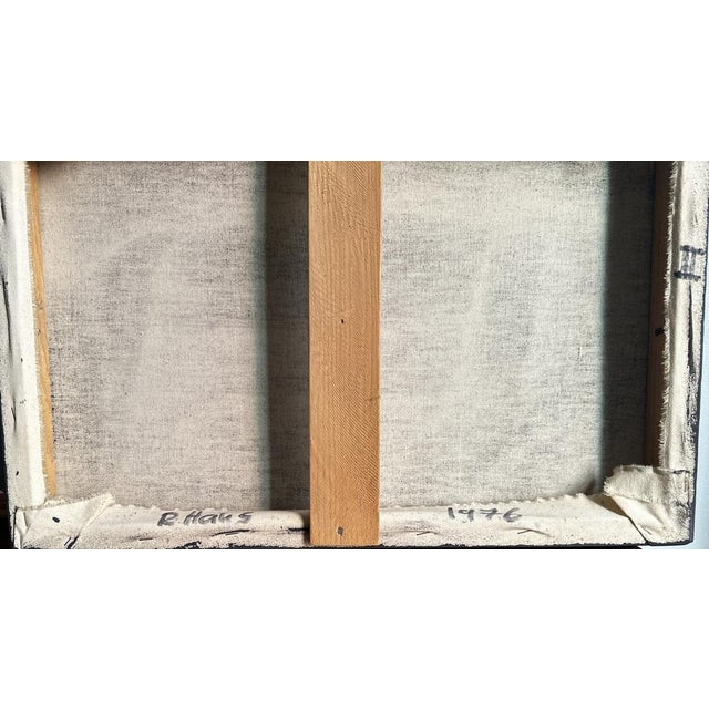 Rolf Hans, Two Small Things in Contrast, 1976, Acrylic For Sale - Image 8 of 14