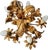 Gilded Chandelier with Gold Leaf, Italy, 1960s For Sale - Image 17 of 18
