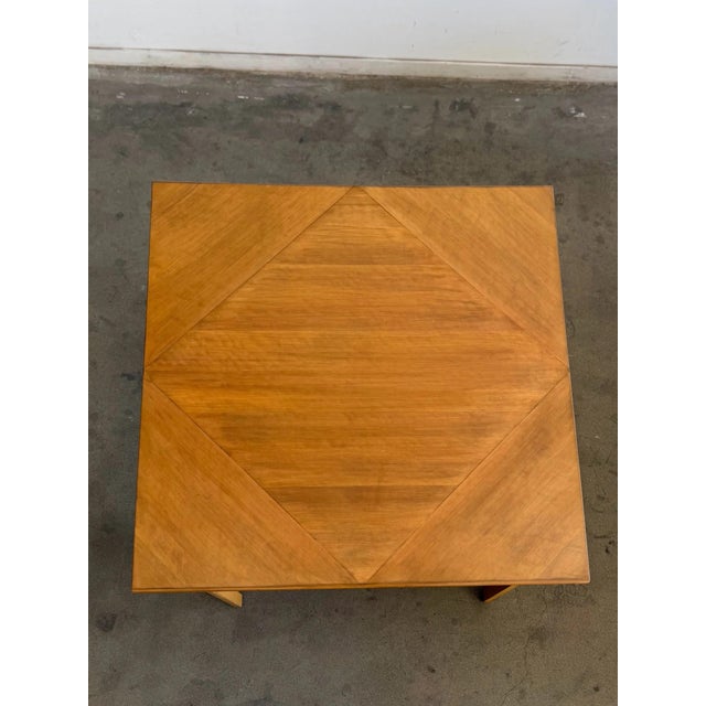 1970s 1970s Danish Modern Reworked Dining Table For Sale - Image 5 of 8