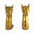 Vintage Brass Llama Bookends by Sarreid - A Pair For Sale - Image 9 of 15
