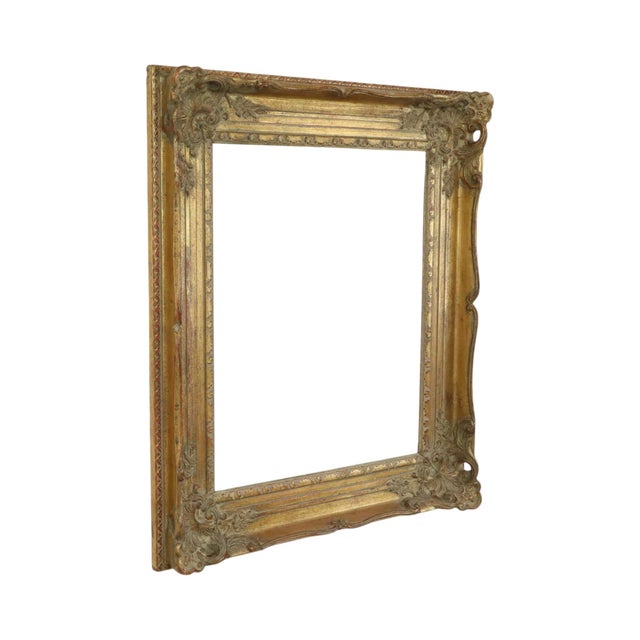 Antique Gold Leaf Frame in Pine, 1890s For Sale - Image 15 of 18