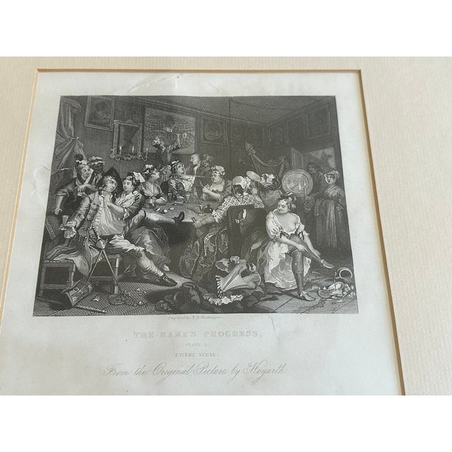 William Hogarth Antique Framed Hogarth Engravings Set of 4 For Sale - Image 10 of 12