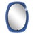 Blue Glass Mirror, Italy, 1970s For Sale - Image 10 of 10